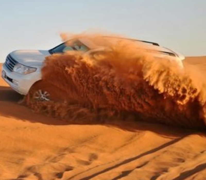 Bus Desert Safari Dubai Sand Adventures